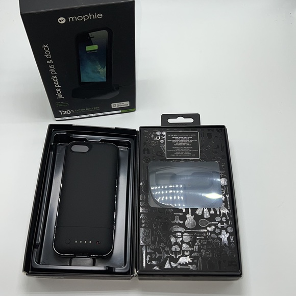 NWT MOPHIE IPHONE 5s& 5 JUICE PACK PLUS AND DOCK - Picture 5 of 9